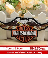 019 Embroidery Sticker
